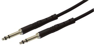 NRA-TT 1FT-BLACK - Bantam (TT) 4.4mm Male to Male Patch Lead 1ft (0.3m) Black