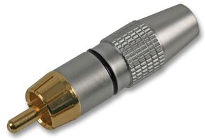 PSG03220 - Phono Plug, HQ, Black