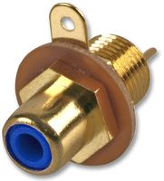 AV19339 - Phono Socket, Chassis, Gold, Blue