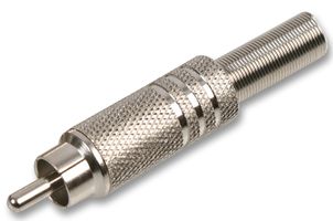PSG03462 - Phono Plug, Nickel Plated, 7mm
