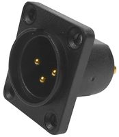 CP30060 - Panel Mount Airtight 3-Pin XLR Plug