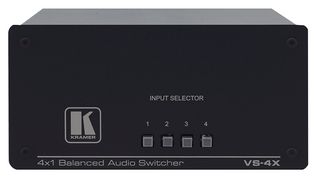 VS-4X - 4x1 Balanced Stereo Audio Mechanical Switch