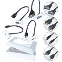 20-1050 - Connekt Gear Snap-In Modular AV Kit with 5m Cables
