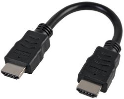 PSG91339 - High Speed 4K UHD HDMI Lead, Male to Male, 0.5m Black