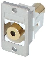 KC3.5WHPM - 3.5mm Panel Mount Audio Keystone Coupler, White