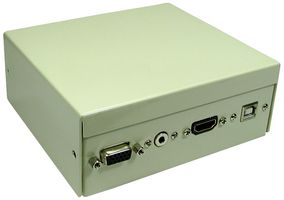 AVMULTI-METALBOX-4PUSB - 4 Port Multimedia Connection Box, HDMI VGA 3.5mm USB