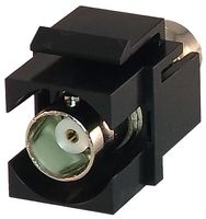 KBNC50BK - BNC 50ohm Keystone Coupler, Black