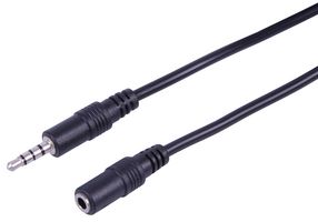 PSG08967 - 4 Pole 3.5mm Plug to Socket Lead, 3m
