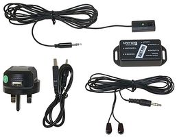 IRBKITM10 - 1x2 Mini IR Fascia Mount Extender Kit, 10m Lead