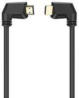 205022 - 4K High Speed 90° Angled HDMI Lead Gold Plated, 1.5m