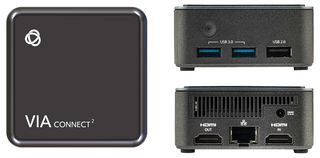 VIA CONNECT2 - Wireless Content Presentation, Collaboration and Conferencing Solution Device