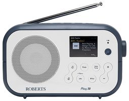 PLAY30BW - Play 30 Portable DAB / DAB+ / FM Radio with Bluetooth, White / Blue