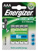 635751 - ACCU Recharge Extreme NiMH AAA Batteries 800mAh 4 Pack