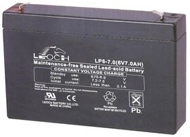 LP6-7.0 - LP Series General Purpose 6V 7Ah Maintenance-Free SLA Battery