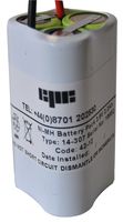 14-307 - 3 Cell AA NiMH Pyramid Emergency Lighting Battery Pack 2.2Ah
