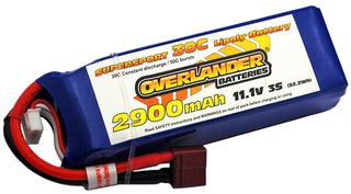 2804 - Supersport Pro 2900mAh 3S 11.1v 35C LiPo Battery with Deans Connector