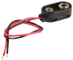 PP002031 - Safety Snap-On PP3 Battery Connector, 5 Pack