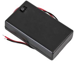 MP000373 - Enclosed 3x AAA Battery Holder with Wire Leads & On/Off Switch