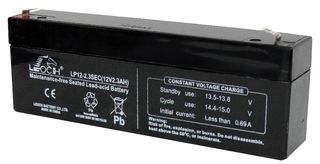 LP12-2.3S - LP Series General Purpose 12V 2.3Ah Maintenance-Free SLA Battery