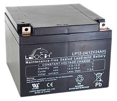 LP12-24 - LP Series General Purpose 12V 24Ah Maintenance-Free SLA Battery