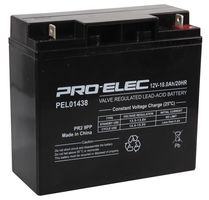 PEL01438 - 12V 18Ah AGM Lead Acid Battery