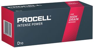 IPC1300 - Procell Intense Power D Professional Alkaline Batteries, 10 Pack