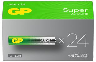 GPPCA24AS576. - Super Alkaline AAA Batteries, 24 Pack