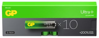 GPPCA15UP223 - Ultra Plus Alkaline AA Batteries, 10 Pack