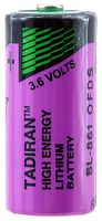 SL-861/S - 2/3AA 3.6V 1Ah Lithium Thionyl Chloride Battery, Standard
