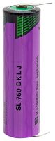 SL-760/PR - AA 3.6V 2.2Ah Lithium Thionyl Chloride Battery, Pins Radial