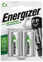 635674 - ACCU Power Plus NiMH Rechargeable C Batteries, 2500mAh 2 Pack