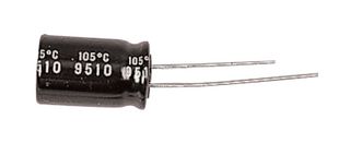 Electrolytic Capacitor, 1000 µF, 6.3 V, ± 20%, Polar