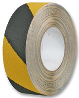 34060051540502 - Conformable Antislip Safety Grip Tape, Black / Yellow 50mm x 5m