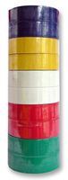 SH5003-10MPK - 19mm x 20m PVC Insulation Tape Multicolour Pack of 10