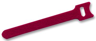 PP01372 - Hook & Loop Cable Ties, 310mm x 16mm, Red, Pack of 10