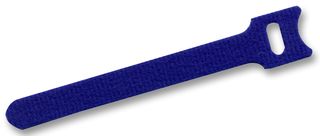 PP01147 - Hook & Loop Cable Ties Blue 135mm x 12mm 10 Pack