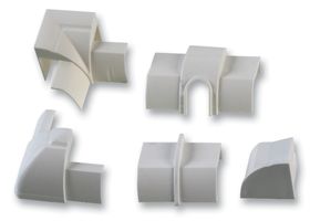 SFD22QSSAP13W - Accessory Pack for D-Line White Trunking 22 x 22mm x 2m (13 Pieces)