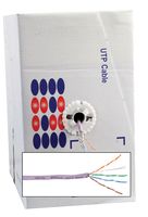 PP01174 - UTP 4-Pair Network Cable Low Smoke Purple 1000ft (305m)