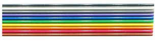 R2651DTSY10AC85 - Ribbon Cable, 10 Core, 28 AWG, 30.5m, Multi-Coloured