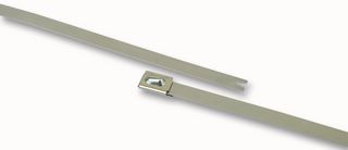 MBT8HS - Metallic 304 Stainless Steel Roller Ball Cable Ties 7.9mm x 201mm - 50 Pack