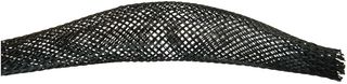 HLB15-PET-BK - Expandable Braided Cable Sleeve 5 - 21mm 10m