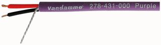278-431-070 - Super Purple Series Digilog AES/EBU 110 Ohm Installation Cable LSZH 100m Reel
