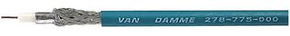 278-775-000 - HD Vision Miniature LSZH Ecoflex Coaxial Cable Blue 100m