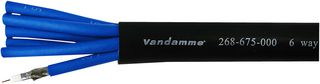 268-675-000 - HD Vision 6 Way Dynamic Multicore Coaxial Cable Black, Per Metre