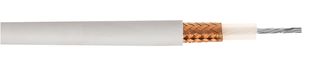 490004-WHT-250 - RG59 B/U 75 Ohm Coaxial Cable PVC White 250m Reel