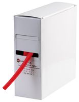 HSBOX4.8RED - 4.8mm Heat Shrink Tubing Red 12m