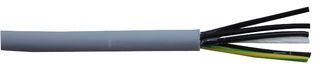 CB170701M - 0.75mm YY PVC Control Cable 5 Core Grey - per Metre