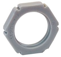 10060772 - EMUG 20 Locknuts, Polyamide M20 Grey 10 Pack