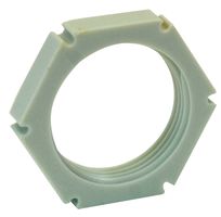 10060773 - EMUG 25 Locknuts, Polyamide M25 Grey 10 Pack