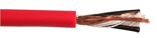 PP01383 - Balanced Microphone Cable OFC 26AWG Red 100m Reel